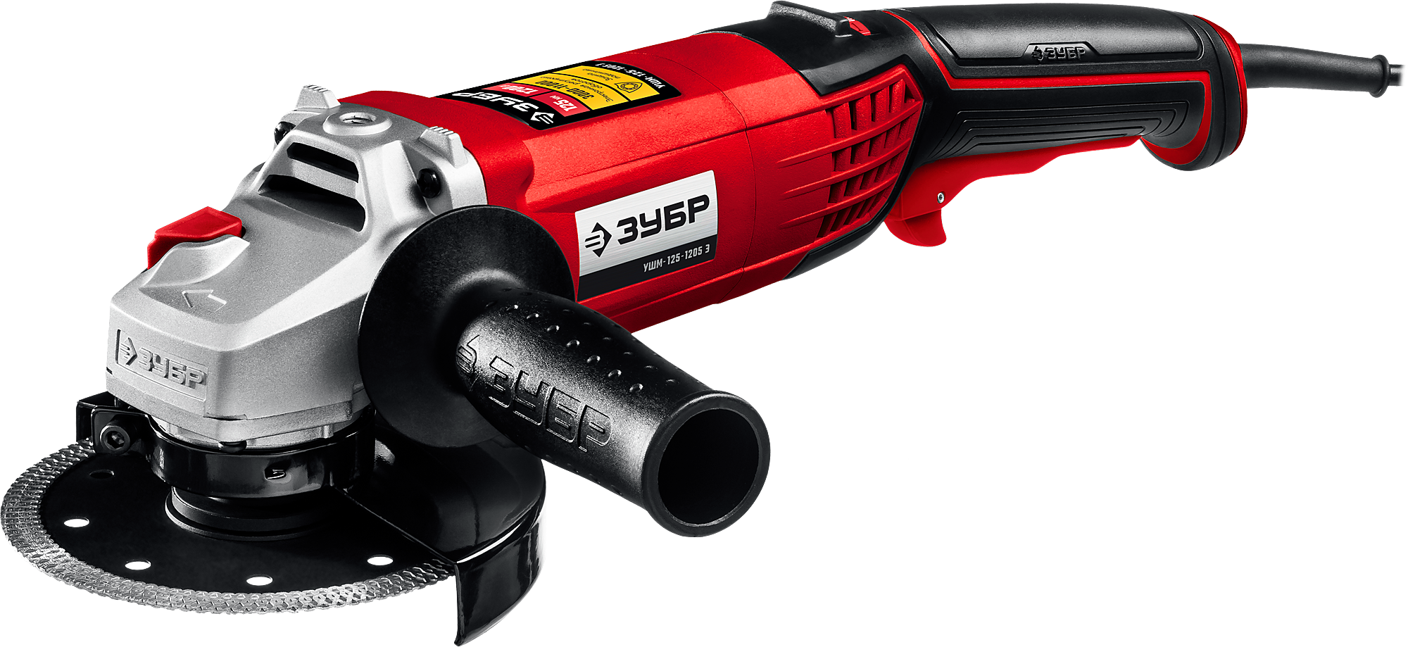 УШМ ЗУБР, УШМ-125-1205 э, с регулировкой оборотов, 125 мм,1200 Вт УШМ ЗУБР, УШМ-125-1205 э, с регулировкой оборотов, 125 мм,1200 Вт