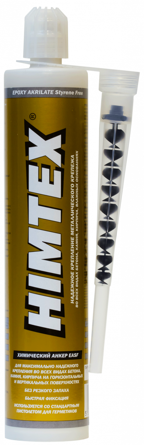 Химический анкер HIMTEX EASF-150, 300 ml + насадка