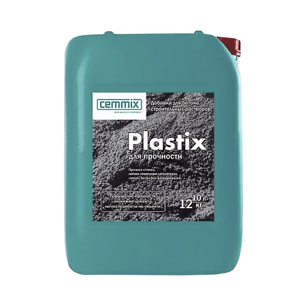 Пластификатор "PLASTIX" 10л CEMMIX Пластификатор "PLASTIX" 10л CEMMIX